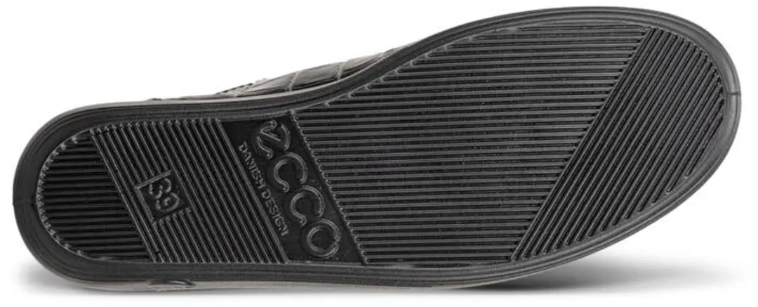 ECCO Soft 2.0 Dames Veterschoenen - Zwart