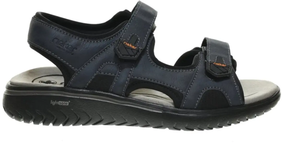 Herensandalen Blauw Rieker maat 46