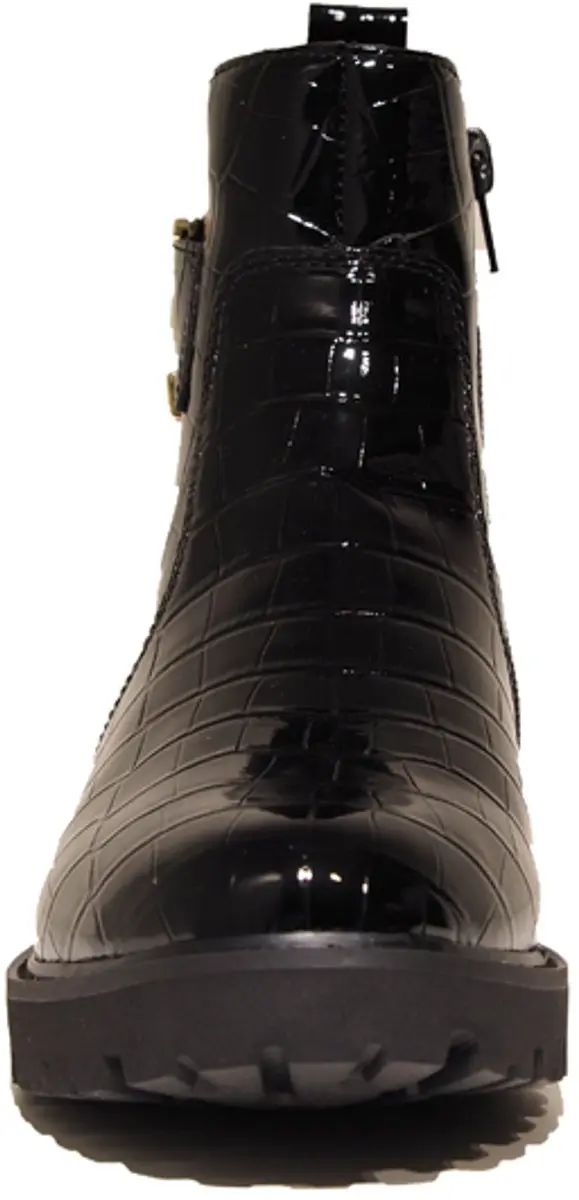Remonte Veterboots D8683 - Zwart - Maat 39