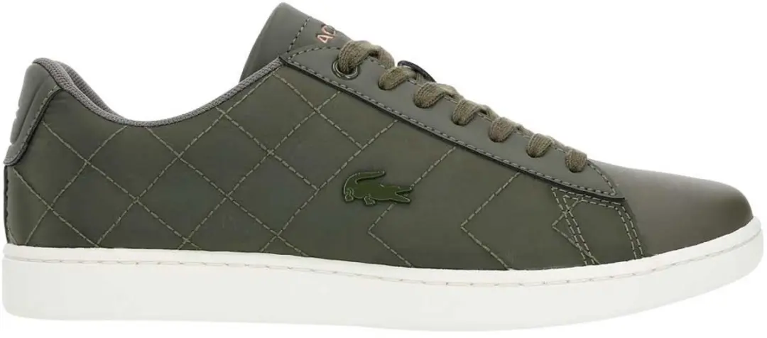 Lacoste Carnaby Evo Kaki Sneakers  Dames 41