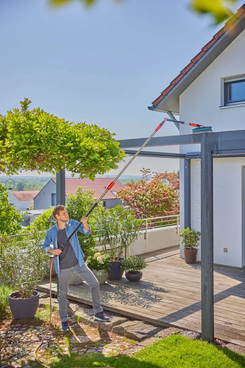 Gardena Cleansystem Telescopische Watersteel M-XL 155-260cm - afbeelding 3 van 6