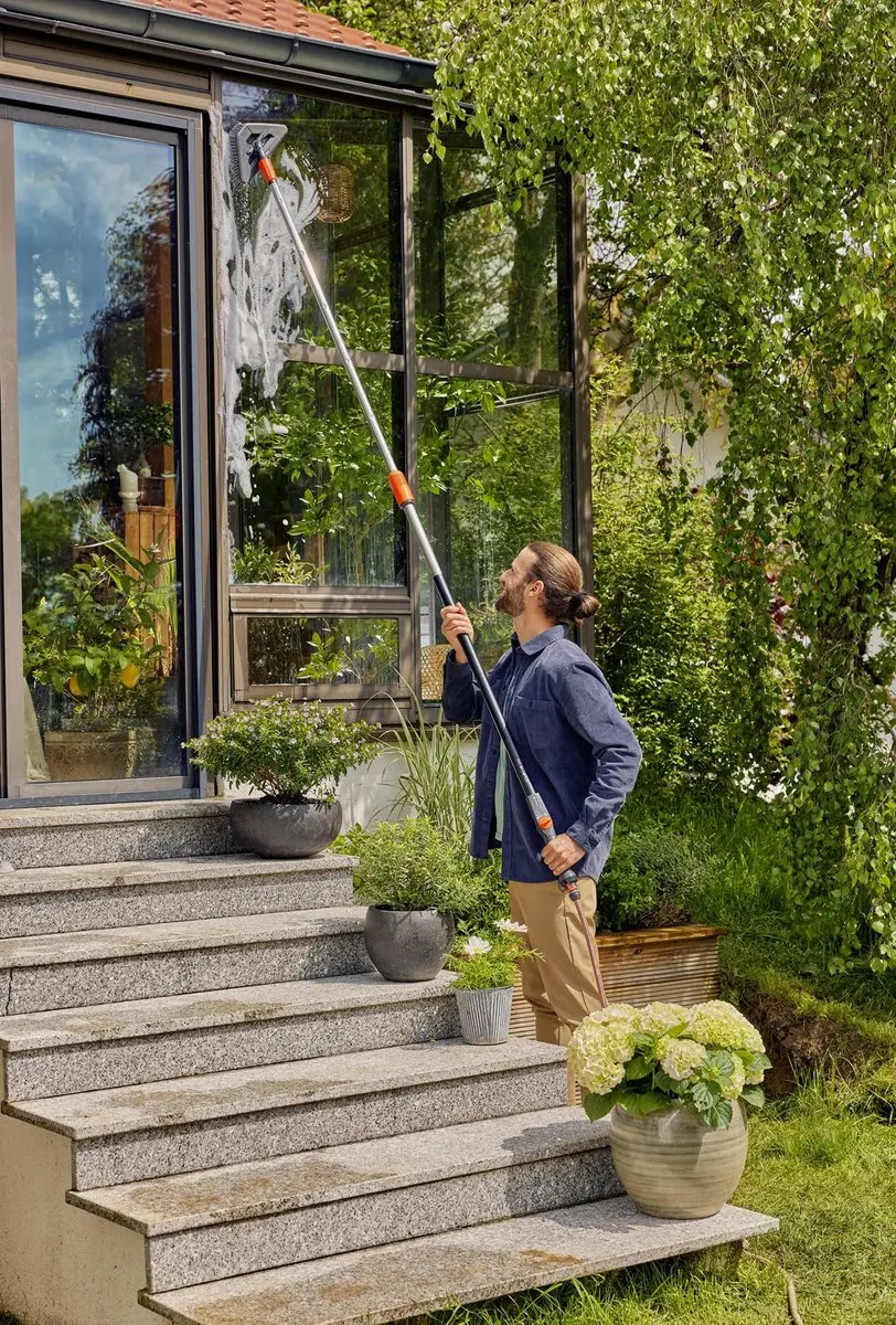Gardena Cleansystem Telescopische Watersteel M-XL 155-260cm - afbeelding 6 van 6