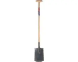 Talen Tools Damesspade Essenhouten Steel 85cm - Blank gepolijst - afbeelding 2 van 3
