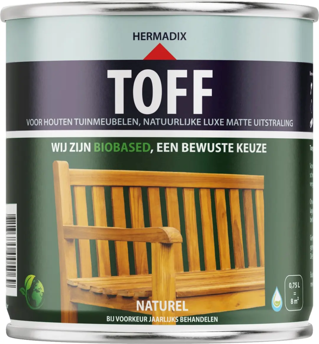Hermadix Toff Teak Onderhoudsolie 0,75L