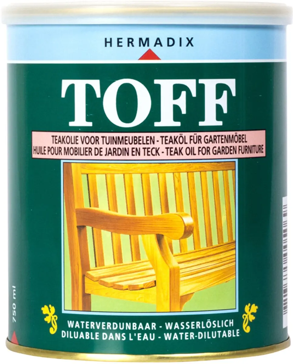 Hermadix Toff Teak Onderhoudsolie 0,75L