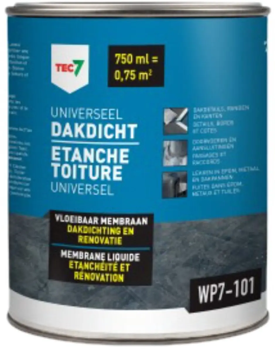 Tec7 WP7-101 Universeel Dakdicht 750ml