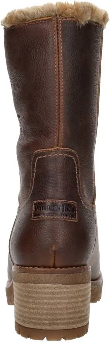 Panama Jack Piola Dames Laarzen Cognac - Maat 37