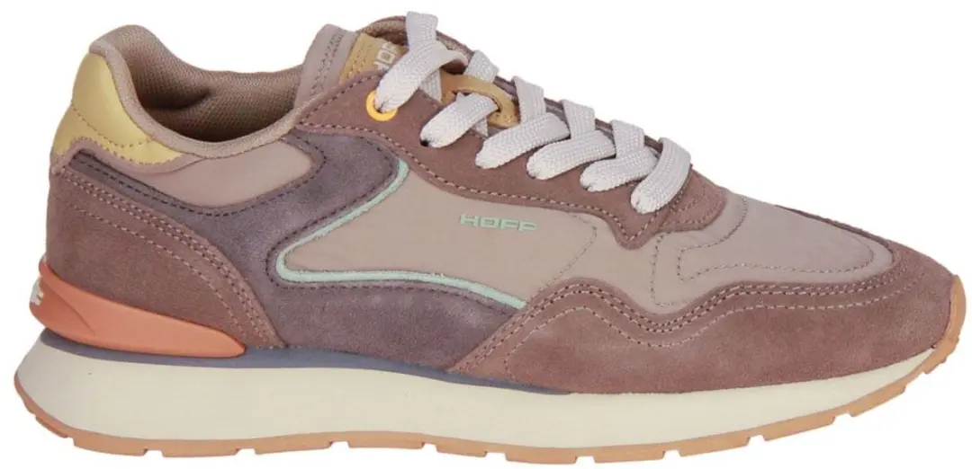 Hoff City Dames Sneakers - Lichtbruin - Maat 38 - afbeelding 6 van 6