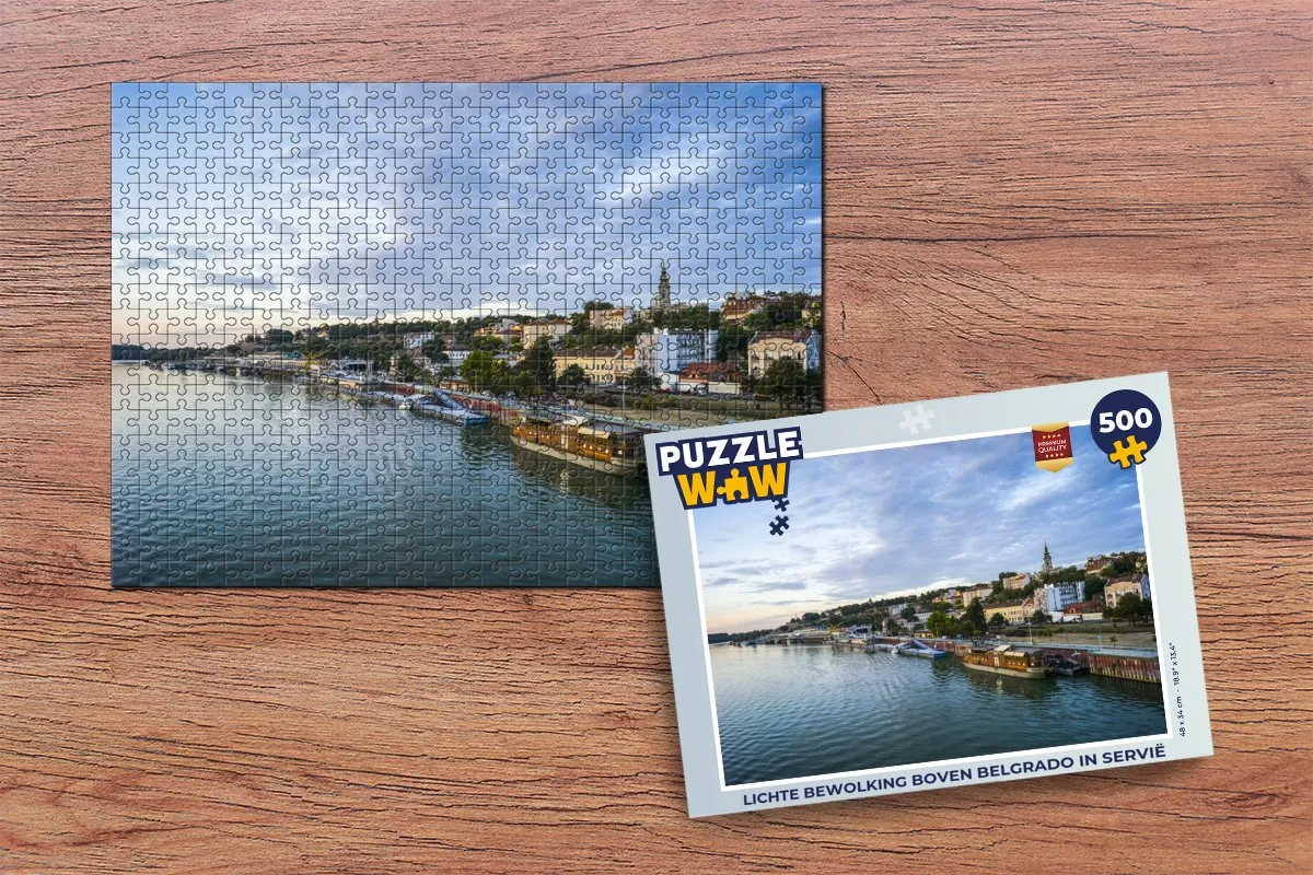 PuzzleWow Legpuzzel 500 Stuks Multicolor - 6017551176171