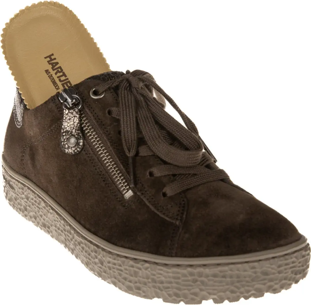 Hartjes Phil Shoe Dunkelbraun Dames Veterschoenen - Maat 37 - afbeelding 2 van 6