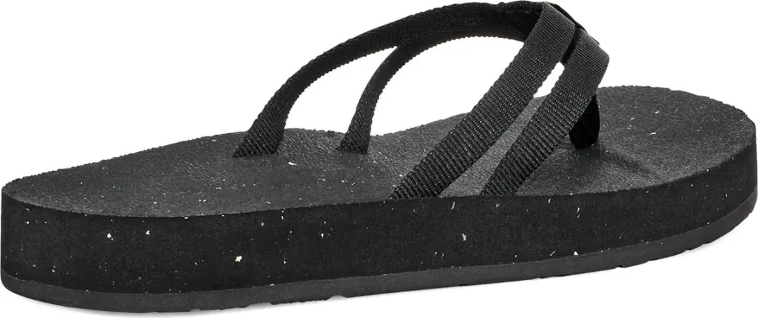 Teva ReFlip Strappy Teenslippers Dames - 38 - Zwart
