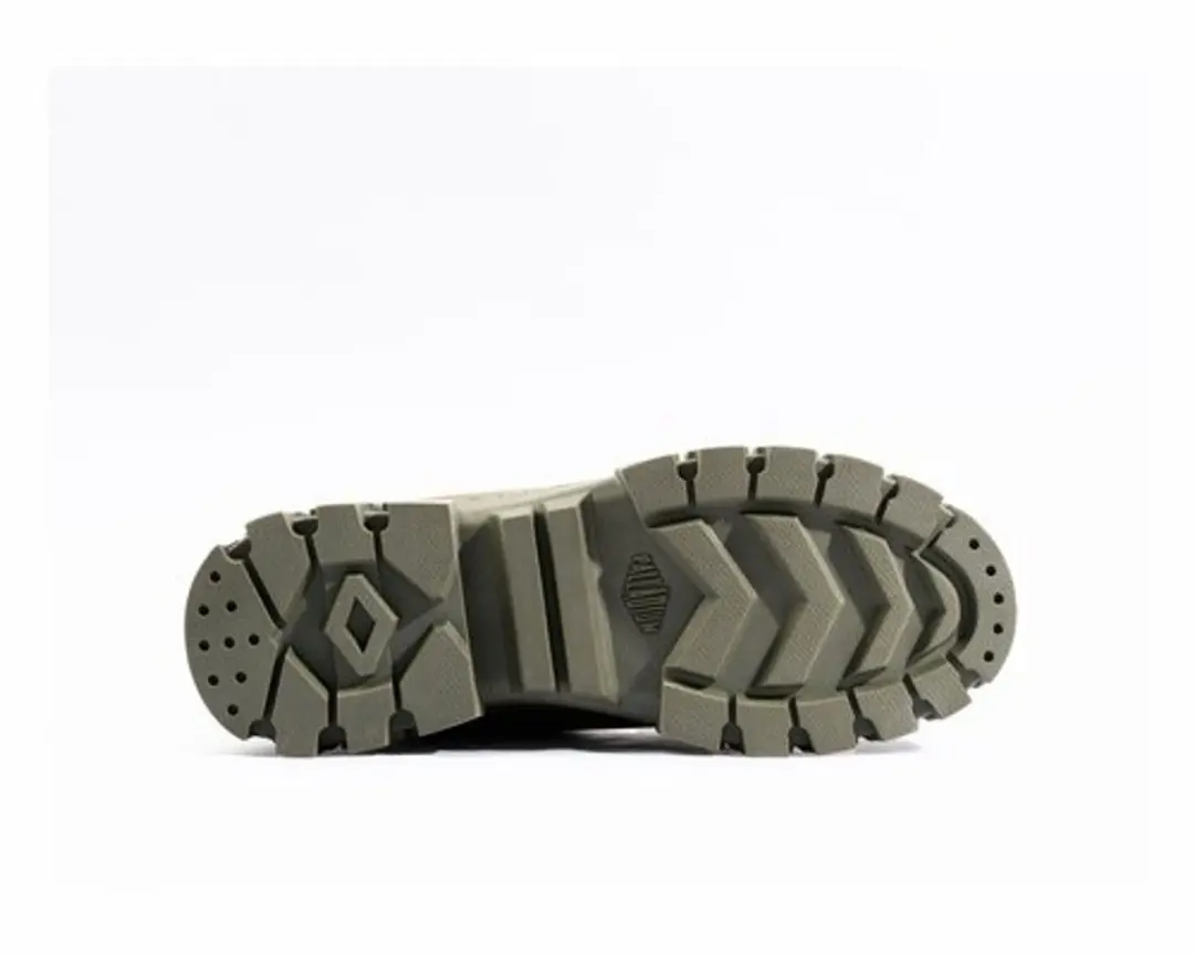 Palladium Revolt Boot Overcush Dameslaarzen - 38 - Olijf nacht-m
