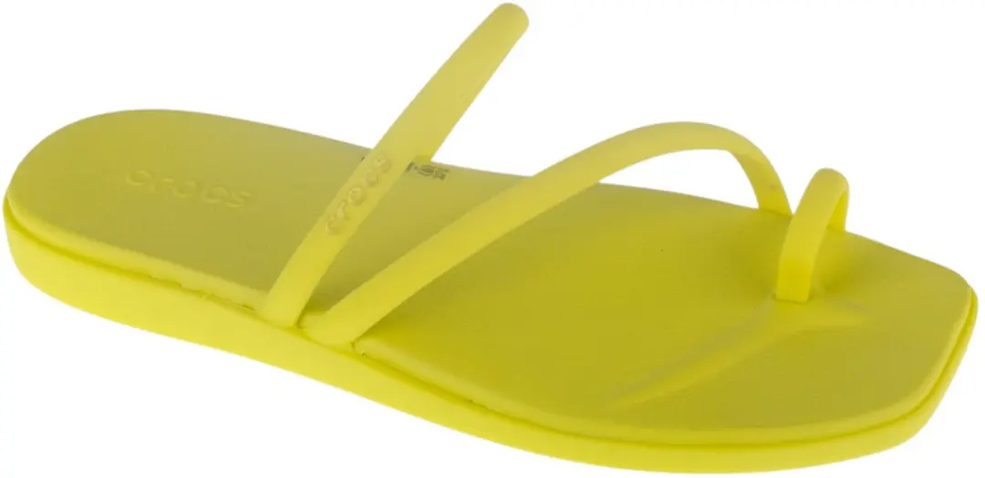 Crocs Miami Toe Loop Sandal W, Vrouwen, Geel, Slippers, maat: 41/42