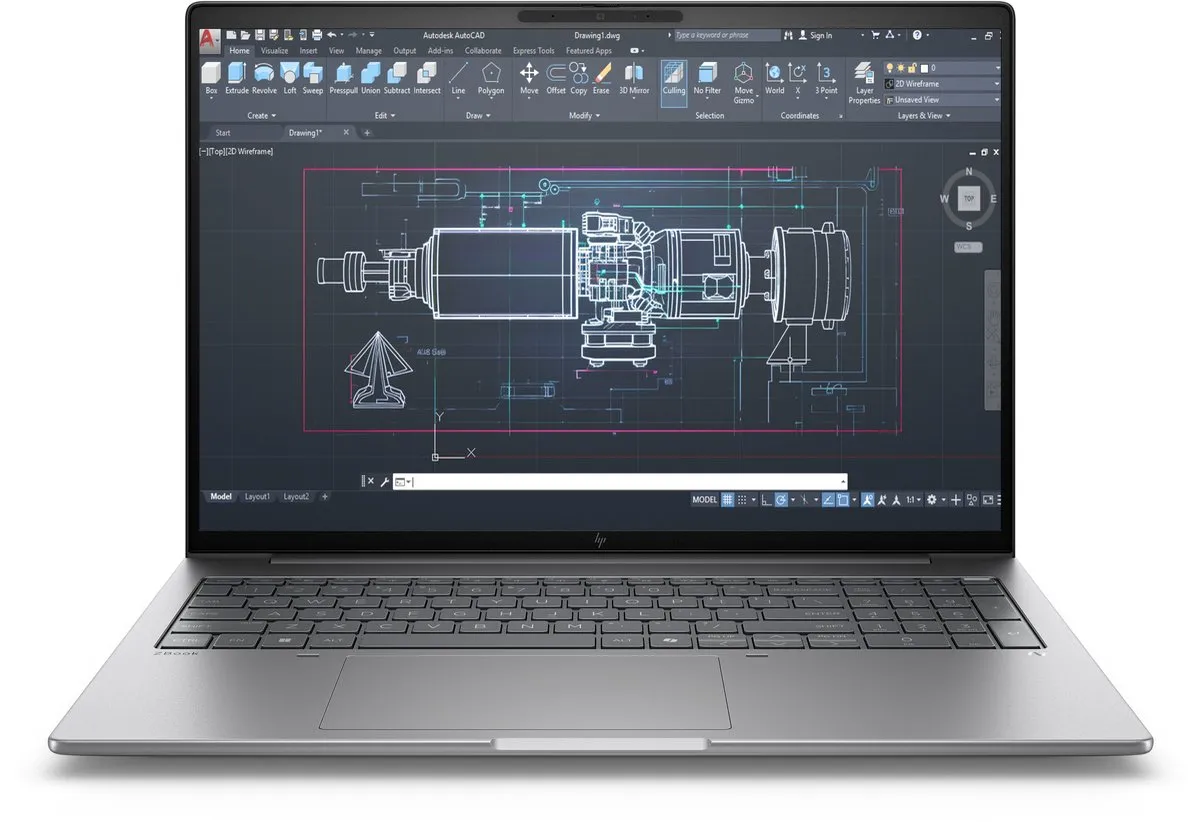 HP ZBook 8 B72VCET Zakelijke Laptop 16" - 16 Cores