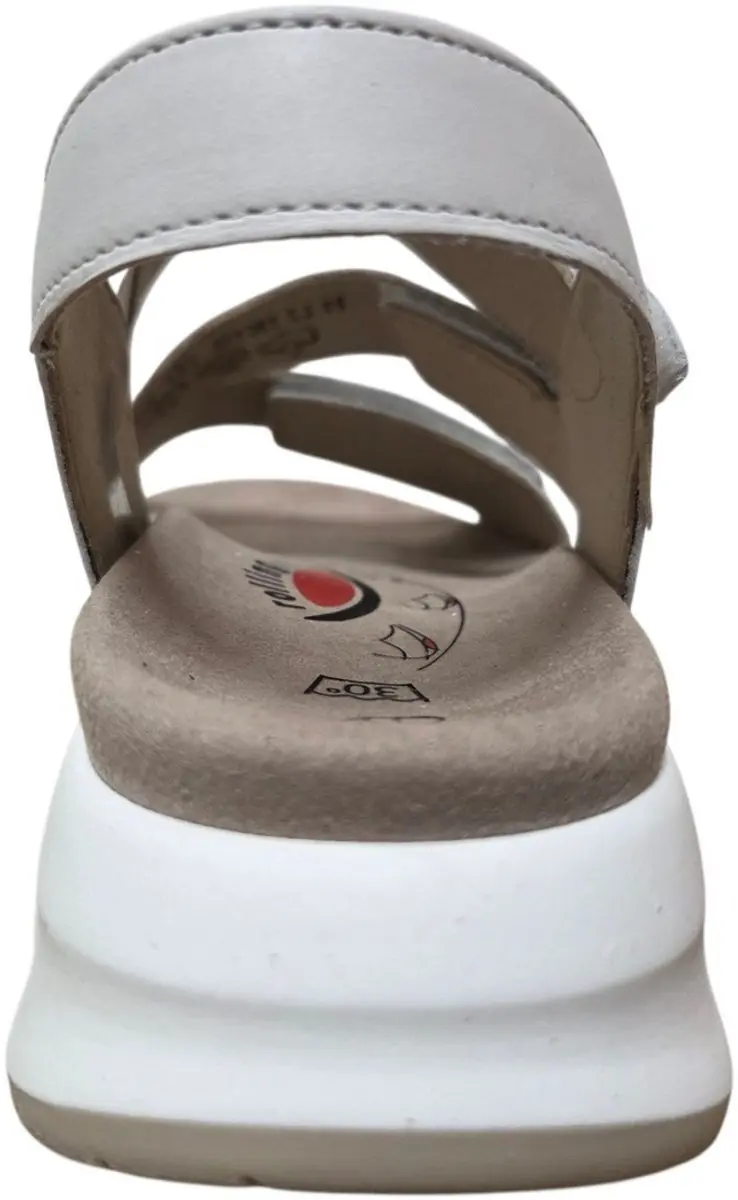 Gabor 86.882 Rolling Soft Sandalen - Beige/Goud - afbeelding 3 van 6