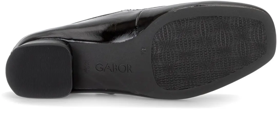 Gabor Mary Jane Bandschoenpump - Zwart - afbeelding 4 van 6