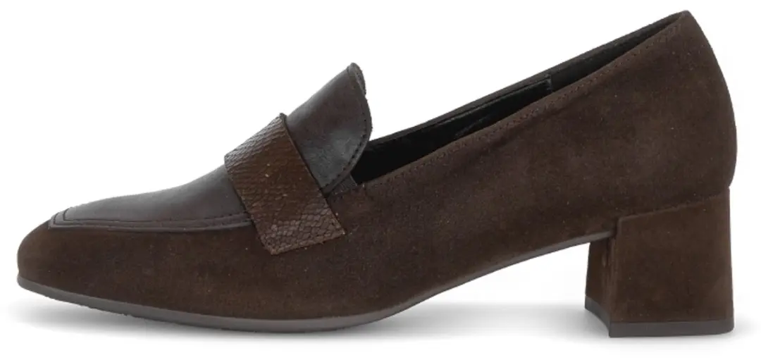 Gabor Dames Pumps 4012.01.003 - Bruin Suede - Maat 37 - afbeelding 6 van 6
