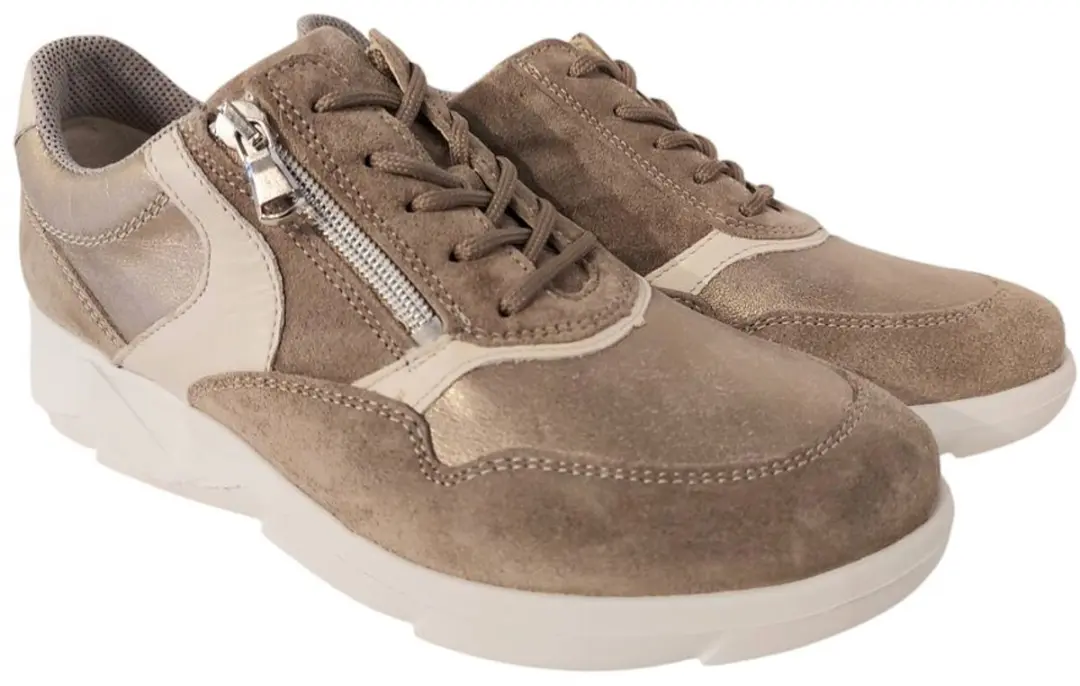 Wäldlaufer 668001-K-Funky Lage Sneakers - Wit/Beige 37 - afbeelding 6 van 6