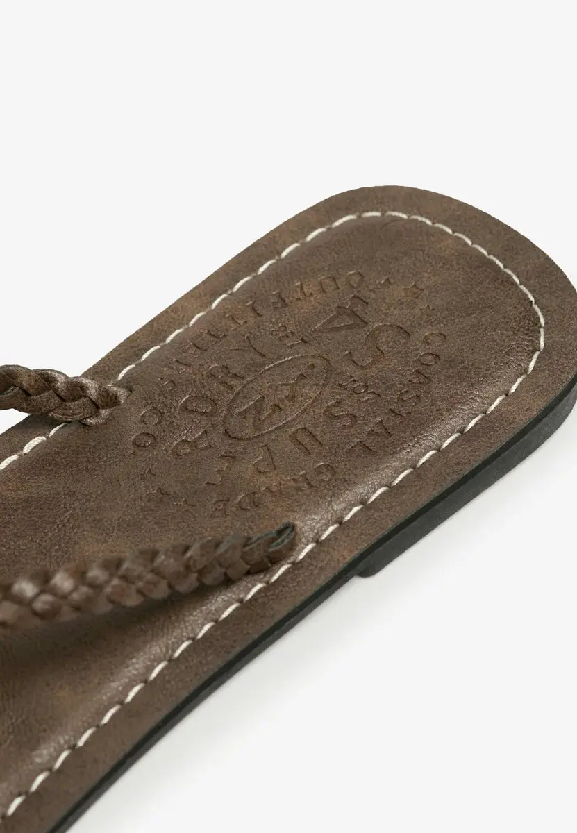 Superdry Gevlochten Teenslippers van Kunstleer - Dames - afbeelding 5 van 6