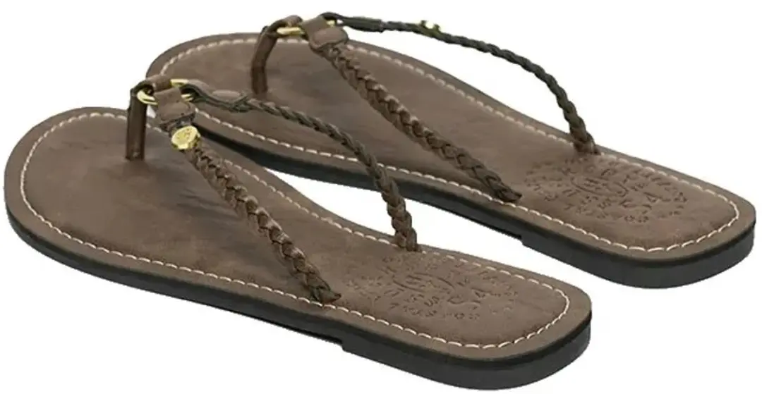 Superdry Gevlochten Teenslippers van Kunstleer - Dames - afbeelding 6 van 6