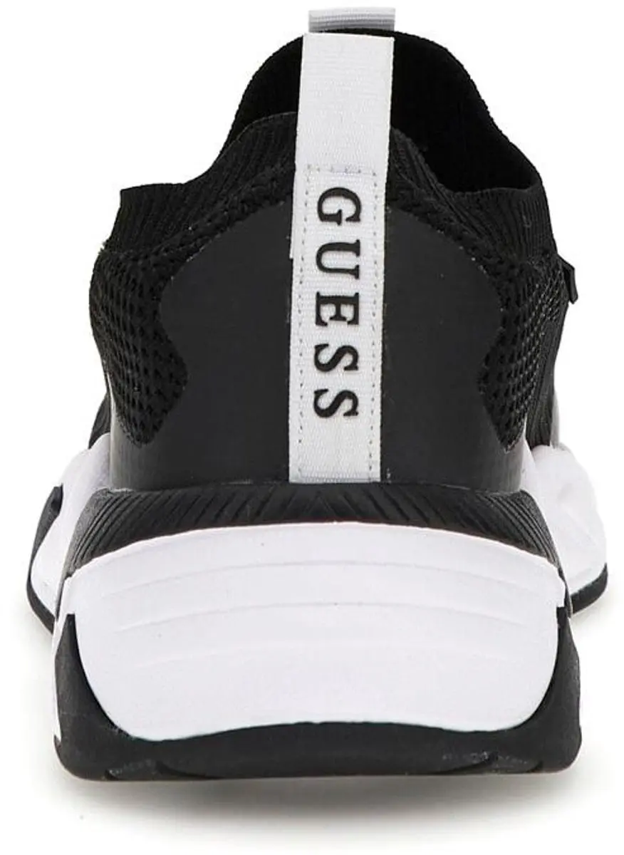 Guess Gaxtin Damestrainers - 36 - Wit/Zwart - afbeelding 2 van 3