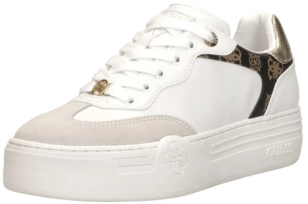 Guess Swole Sneakers Laag - wit - Maat 39 - afbeelding 4 van 6