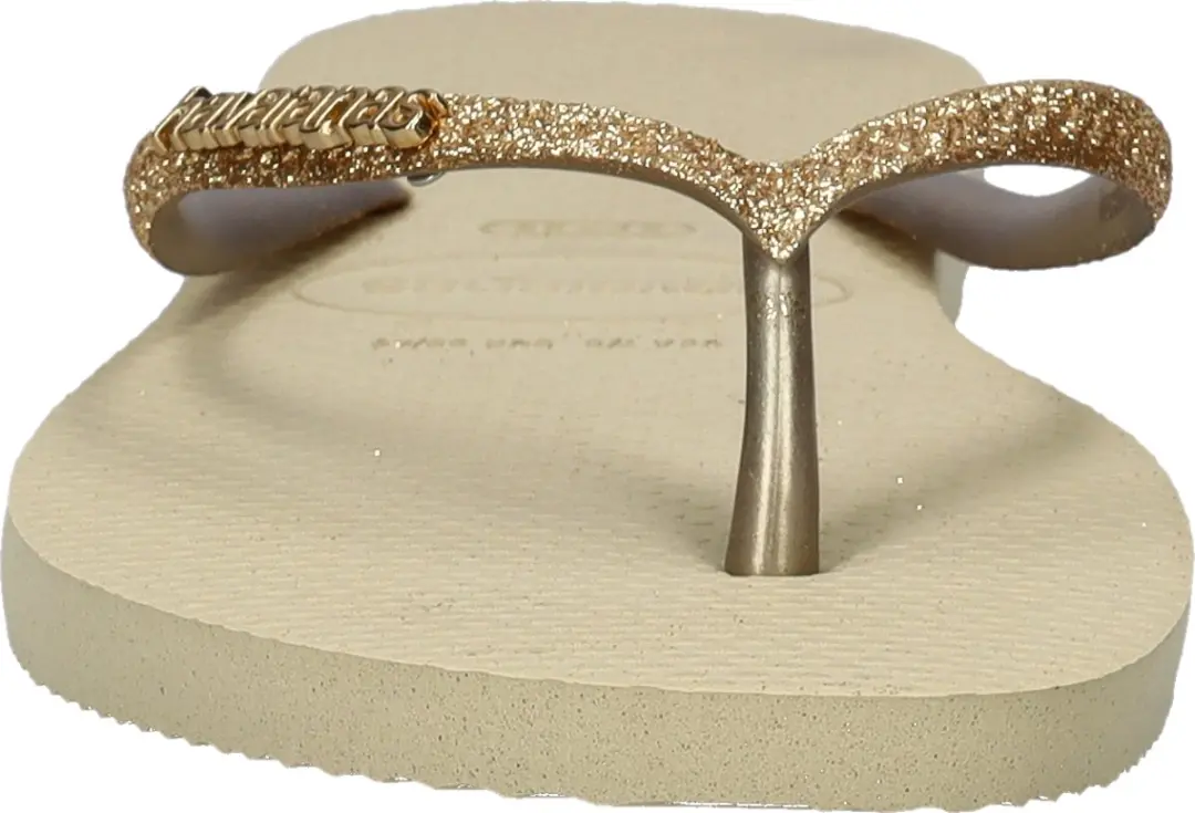Havaianas Slim Glitter II Teenslipper 35/36 - Zand - afbeelding 4 van 6