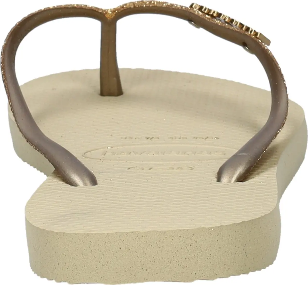 Havaianas Slim Glitter II Teenslipper 35/36 - Zand - afbeelding 5 van 6