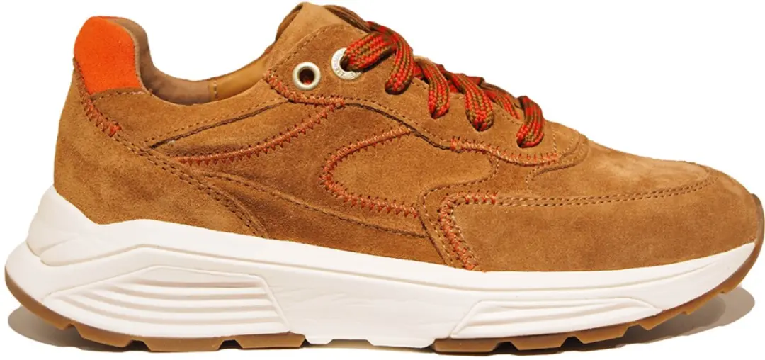 Xsensible Ponte Vecchio Suède Dames Sneakers - Cognac - 43 - afbeelding 5 van 5
