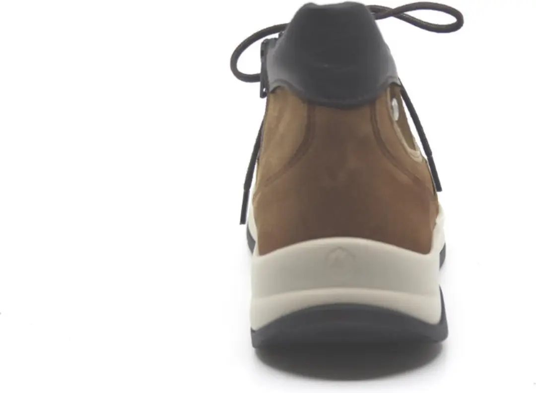 Wolky Scone Leather Hoge Veterschoenen - Taupe Combi Leer - afbeelding 3 van 6