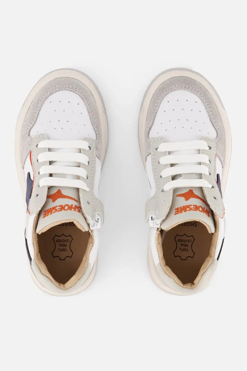 Shoesme Sneakers Leer 081243 - Maat 35 - Grijs - afbeelding 5 van 5