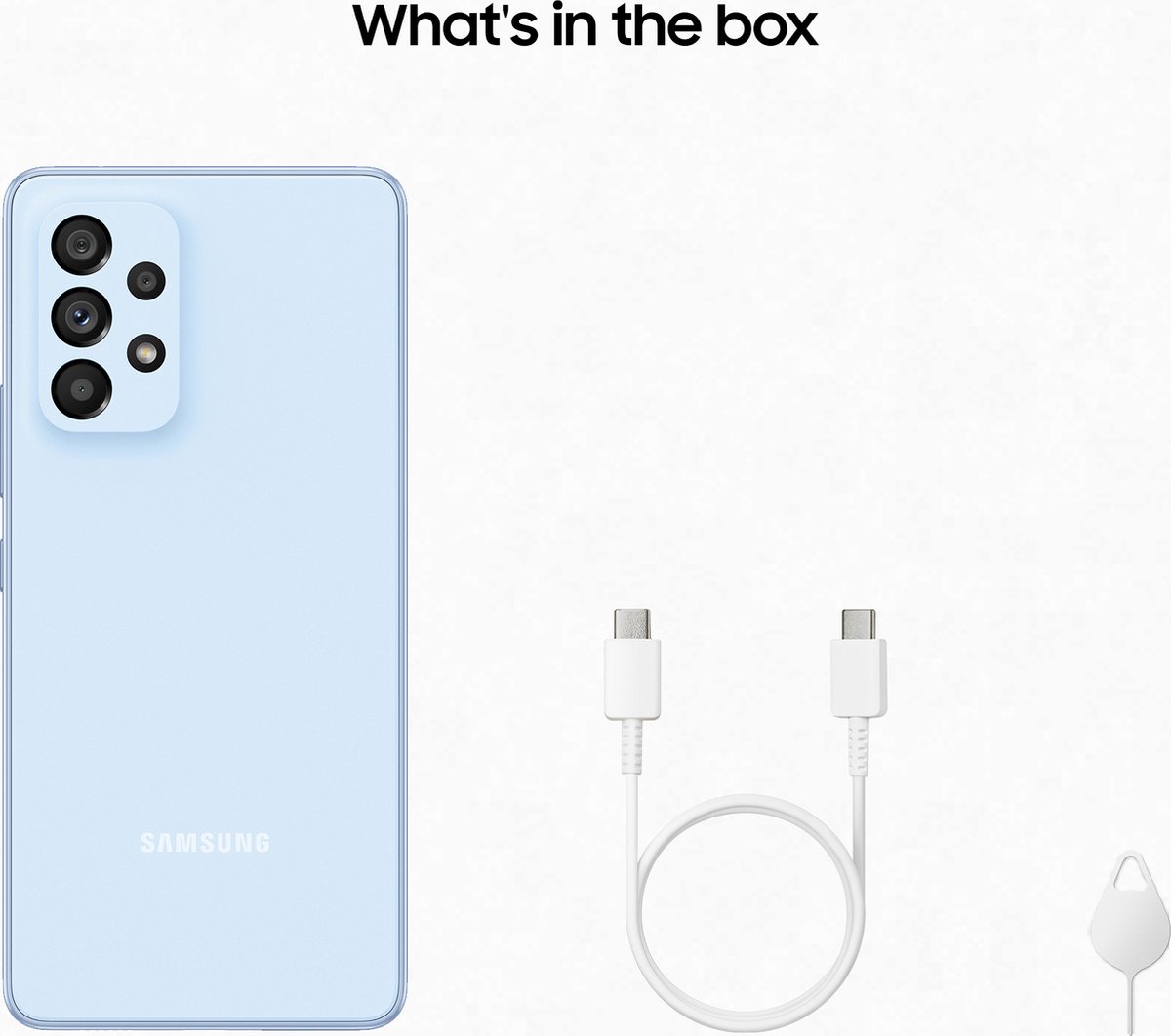 Samsung Galaxy A53 - 256GB - Awesome Blue