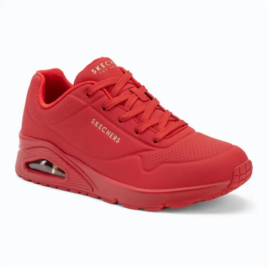 SKECHERS UNO STAND ON AIR Skechers Kinder Sneakers Rood 35,5