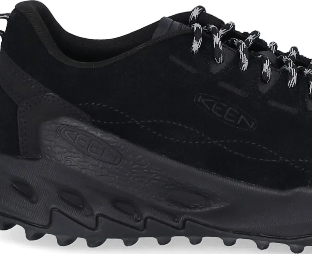 Keen Jasper Zionic Suede Heren Sneakers - 44 - Zwart - afbeelding 6 van 6