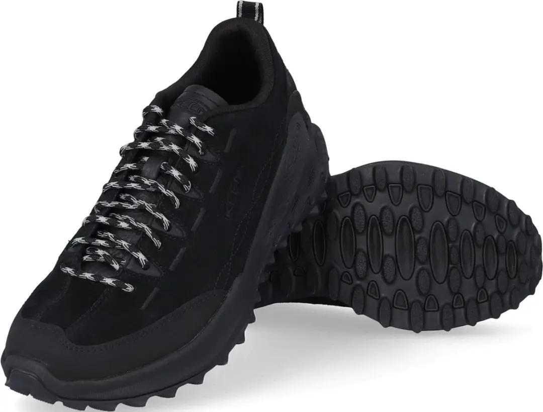 Keen Jasper Zionic Suede Heren Sneakers - 44 - Zwart - afbeelding 4 van 6