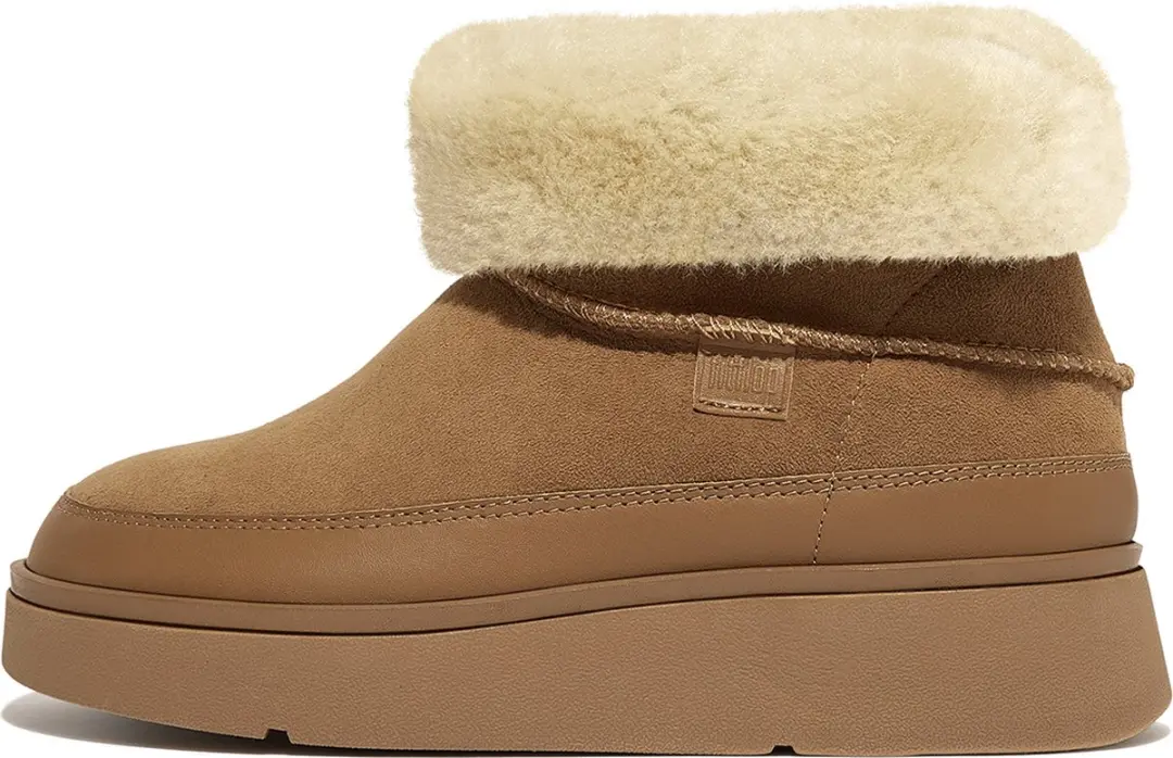 FitFlop Gen-ff Mini Shearling Laarzen - Bruin