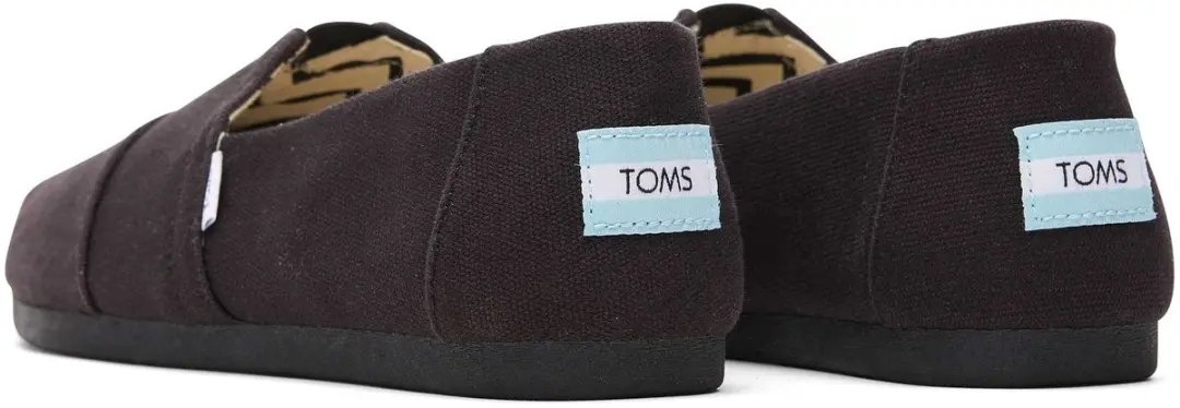 TOMS Dames Alpargata Espadrilles - Zwart/Beige - afbeelding 2 van 6