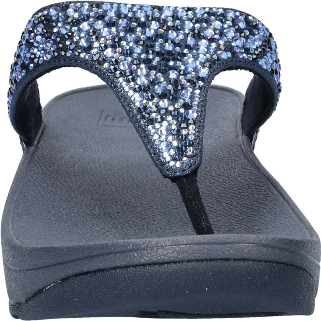 FitFlop Lulu Crystal Teenslipper - Donkerblauw - afbeelding 6 van 6