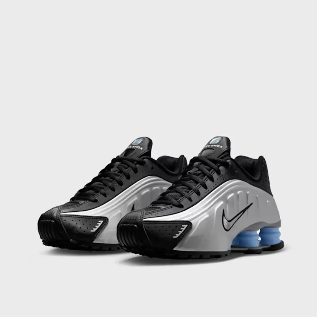 Nike Shox R4 Blauw Zwart Maat 38