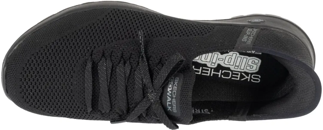 Skechers Go Walk Joy Abby Sneakers 124649-BBK - Zwart - afbeelding 3 van 5