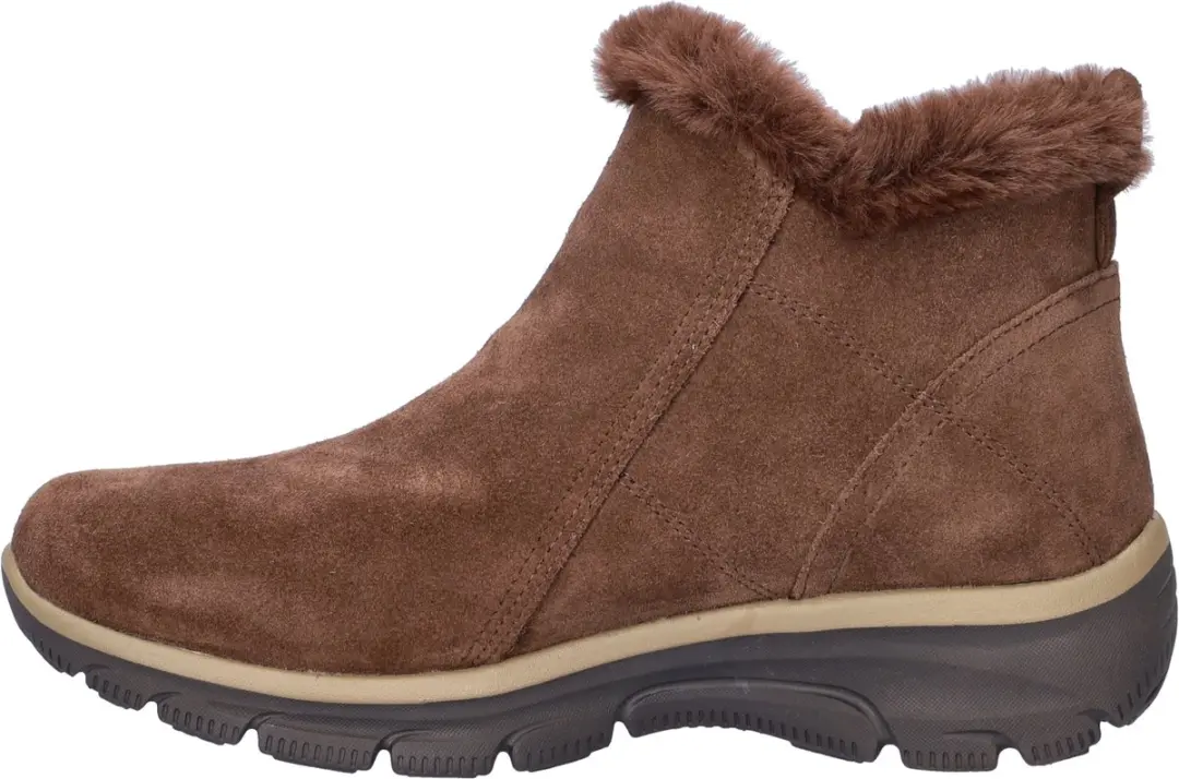 Skechers Easy Going Dames Gevoerde Boot - Bruin - Maat 38