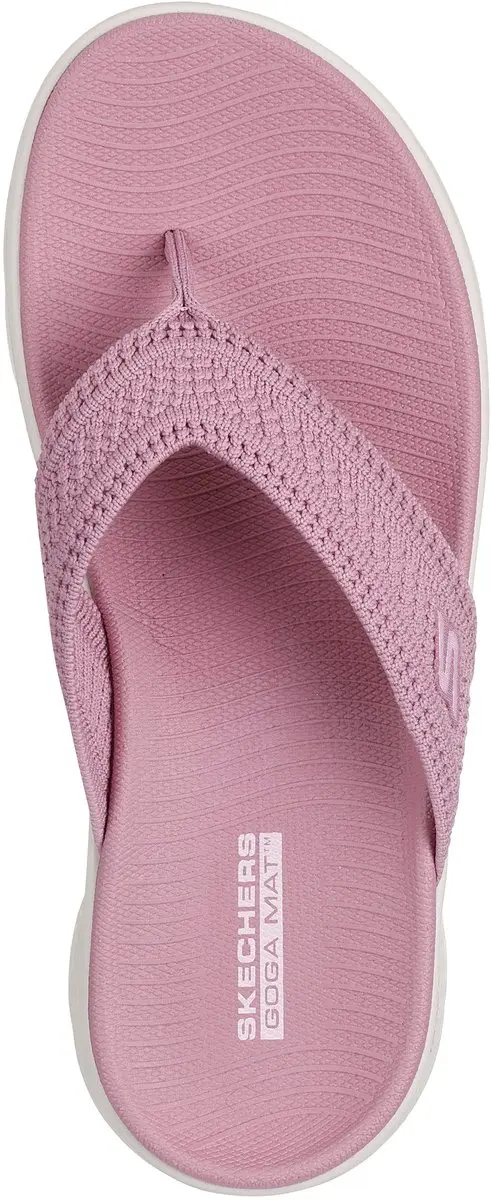 Skechers GO WALK FLEX SANDAL Holly Teenslipper - Paars - afbeelding 3 van 5