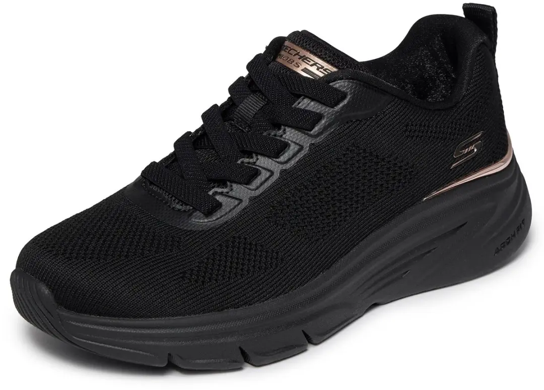 Skechers BOBS Sport Arch Fit Elev8 Dames Sneakers - 39 - Zwart - afbeelding 3 van 6