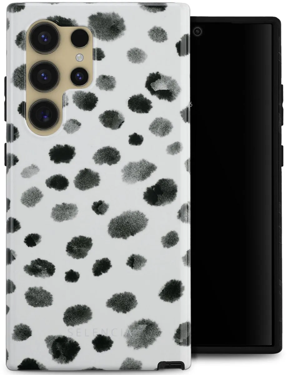 Selencia Hoesje Samsung Galaxy S24 Ultra Trendy Leopard