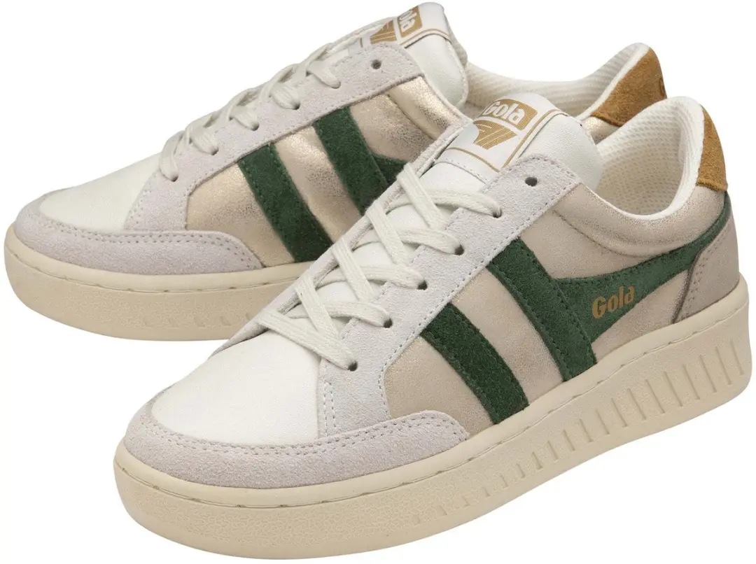 Gola Superslam Blaze Sneakers - 42 - Goud/Evergroen/Bruine Suiker