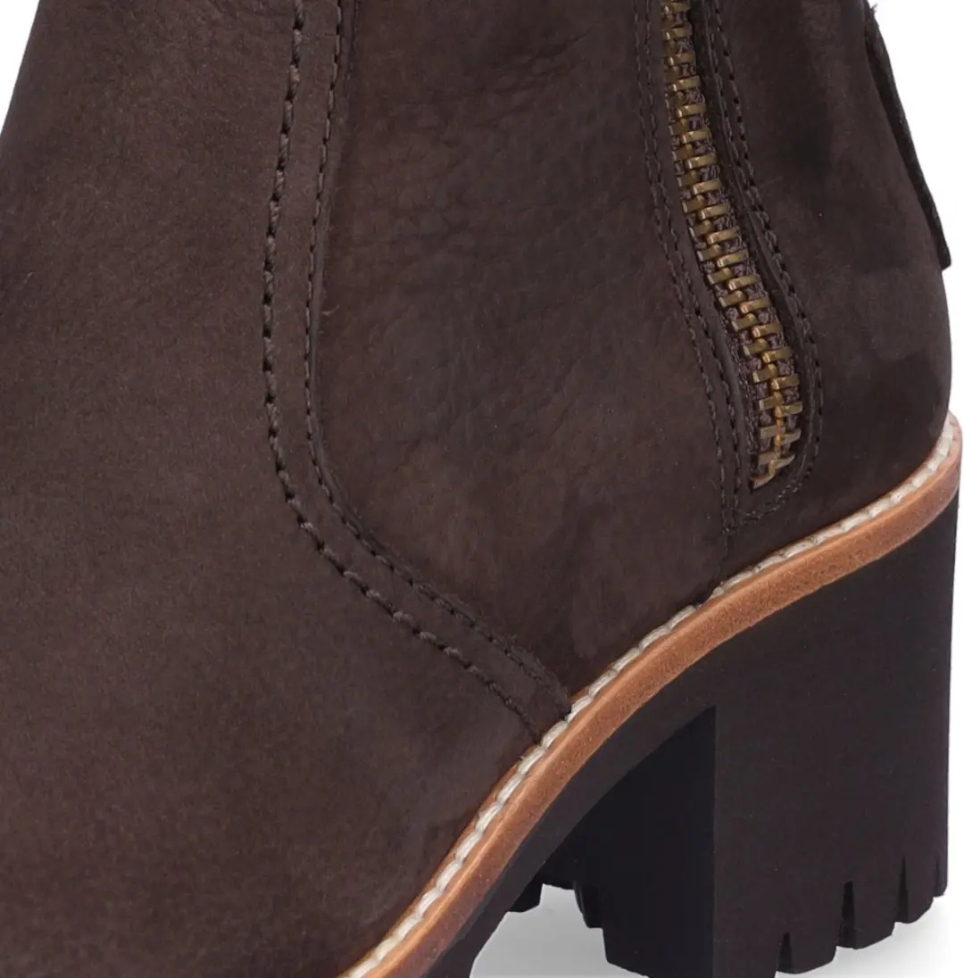 Panama Jack Pauline B19 Dames Enkellaars - Bruin Nubuck - Maat 42 - afbeelding 5 van 6