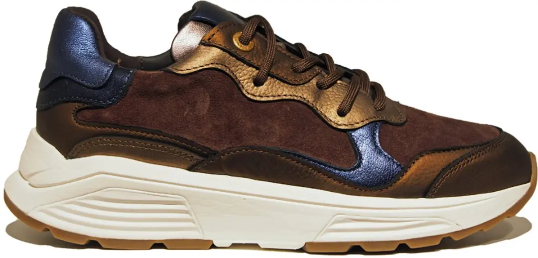 Xsensible Rainbow Dames Sneakers 42 - Bruin - afbeelding 6 van 6