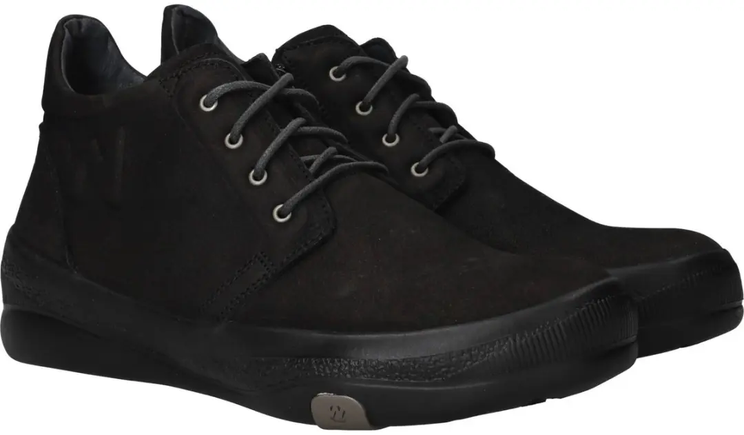Wolky Fuse Veterboot Dames - 0550114-000 - Zwart - Maat 41