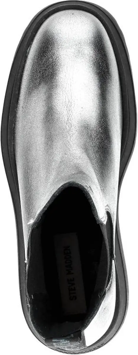 Steve Madden Pegasus Enkellaarsjes - Zilver - Maat 40 - afbeelding 4 van 6