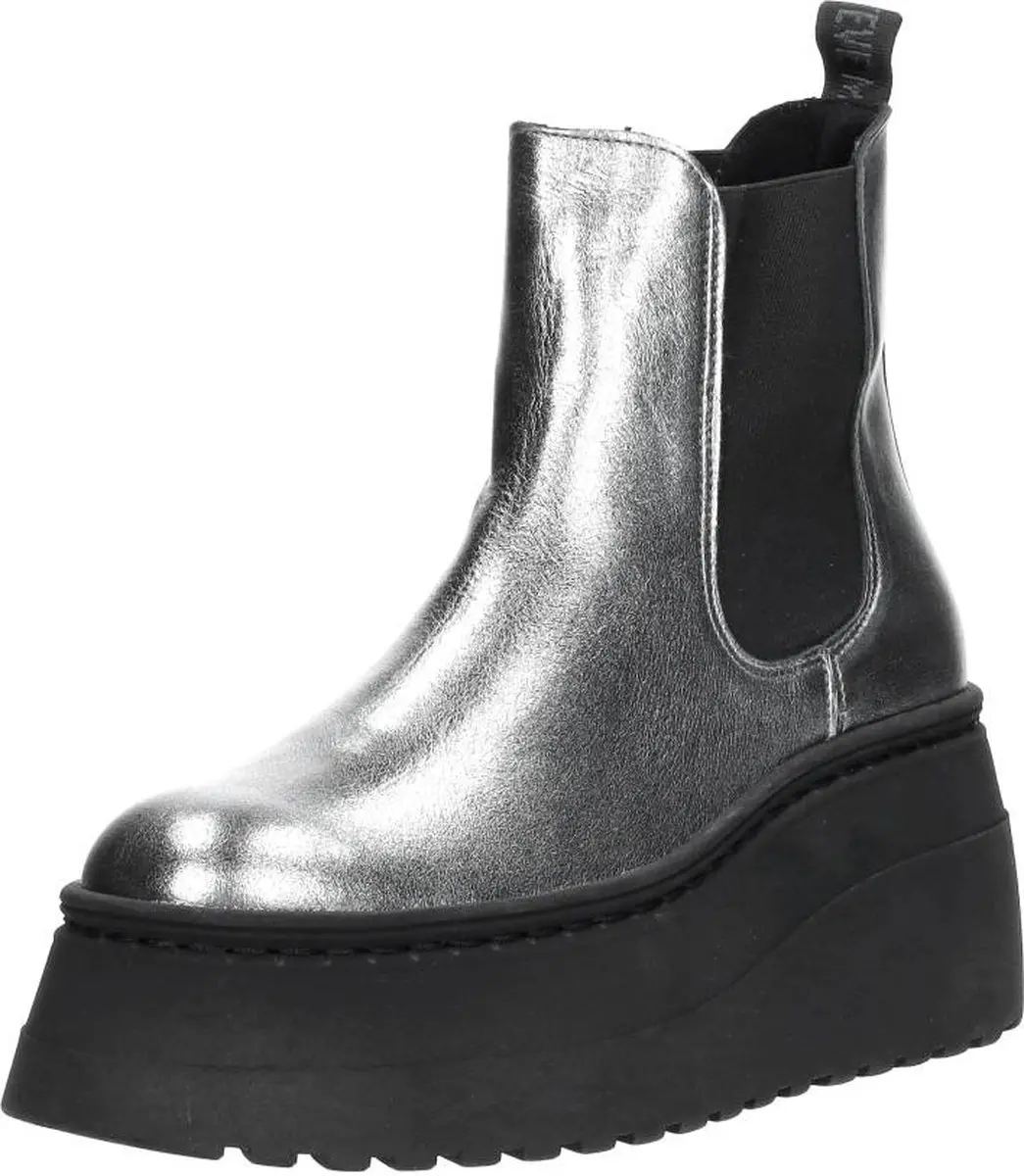 Steve Madden Pegasus Enkellaarsjes - Zilver - Maat 40 - afbeelding 3 van 6